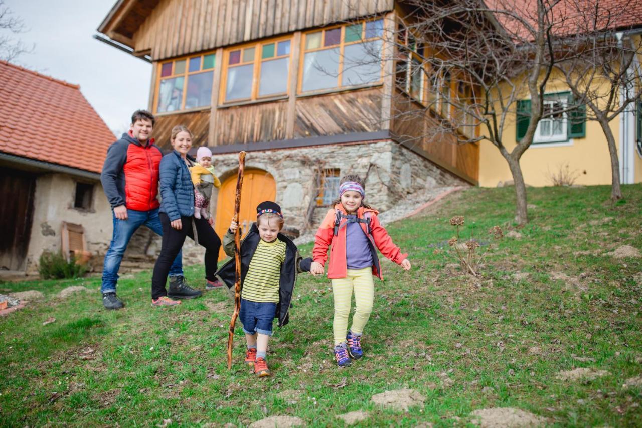 Ferienwohnung Stiegelbauer Fichte Sausal 외부 사진